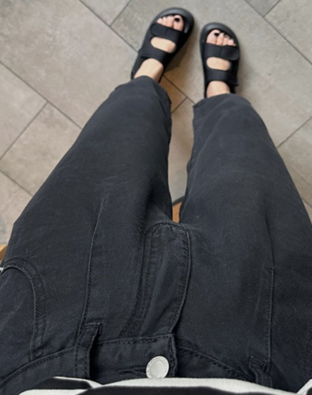 レディースワイドパンツ リラックスシルエットチノワイド