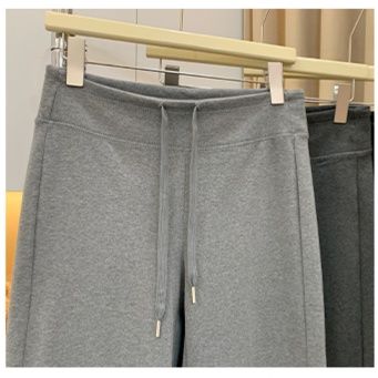 レディースワイドパンツ ゆったり快適ドレープワイドパンツ