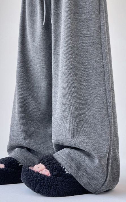 レディースワイドパンツ ゆったり楽ちんリラックスワイドパンツ