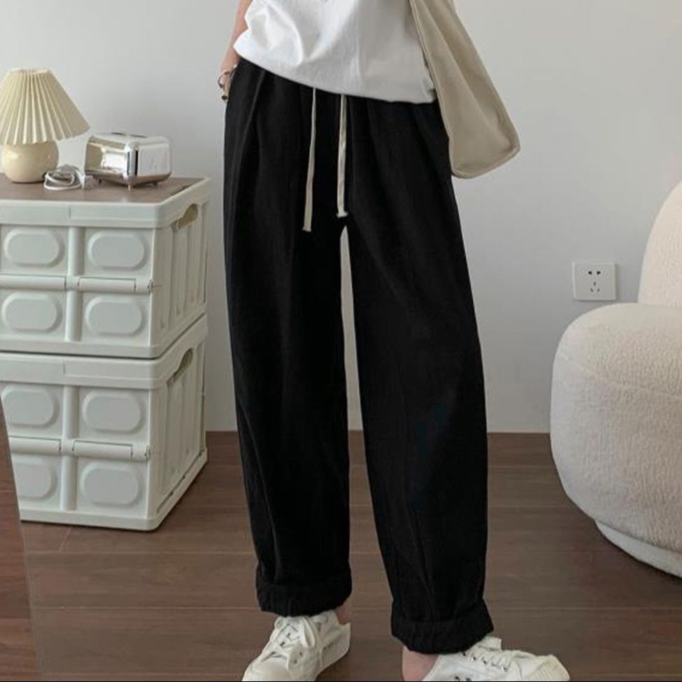 レディースワイドパンツ レディース タックワイドパンツ ハイウエスト
