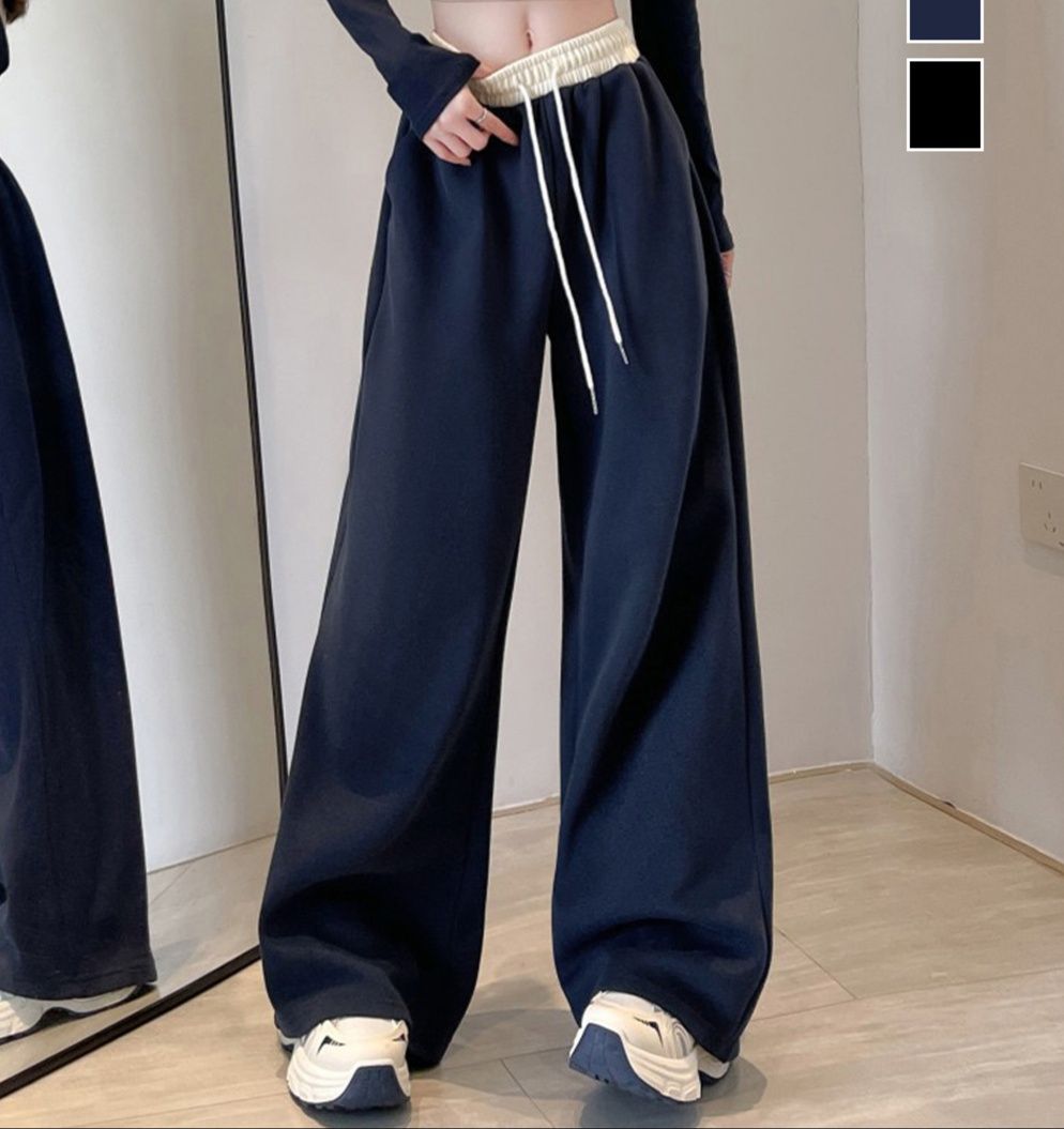 レディースワイドパンツ スウェットワイドパンツ レディース ハイウエスト