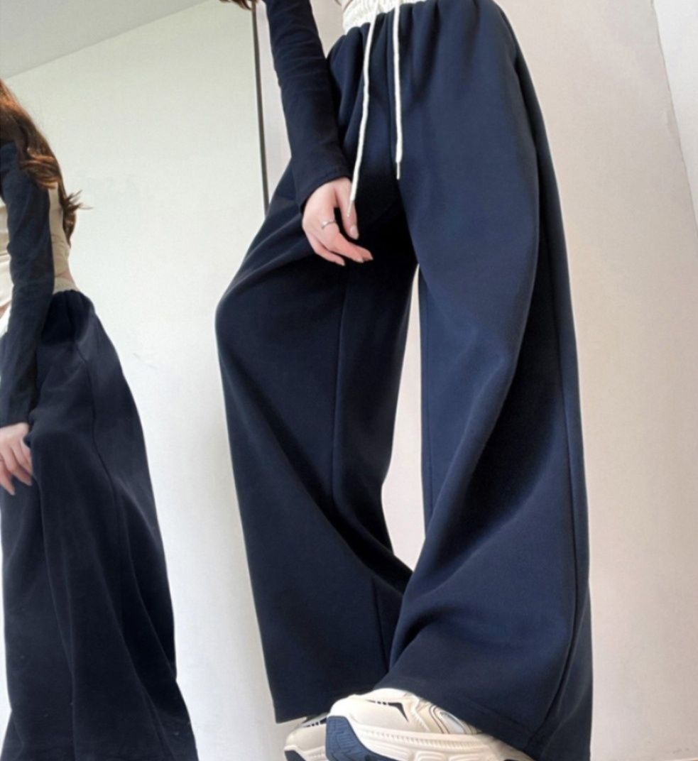 レディースワイドパンツ スウェットワイドパンツ レディース ハイウエスト
