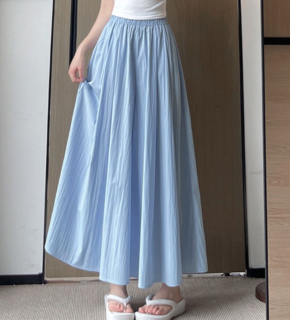 レディースワイドパンツ 涼感ガウチョパンツ 春夏秋用 ハイウエスト