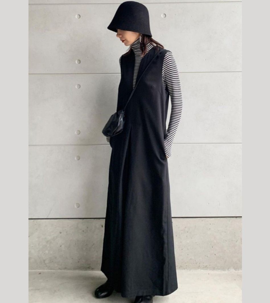 レディースワイドパンツ 袖なしサロペット ゆったりワイドパンツ 連体服 その他女性用