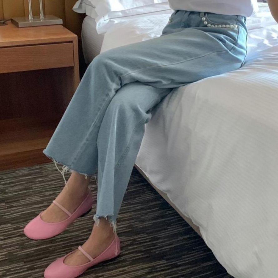 レディースワイドパンツ 2025新作 ハイウエストデニム ゆったりワイドパンツ レディース