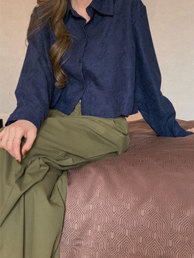 レディースワイドパンツ 高腰ゆったりワイドパンツ ロング丈カジュアルボトムス