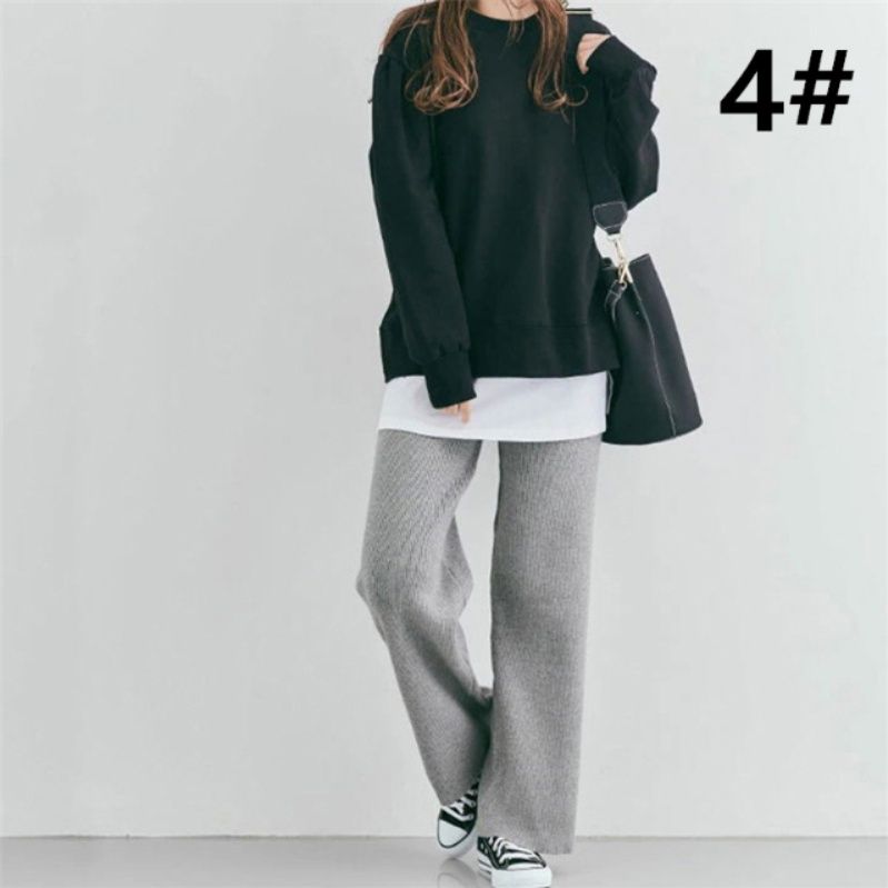 レディースワイドパンツ 秋冬新作 スウェット ワイドパンツ レディース ゆったり 暖か素材