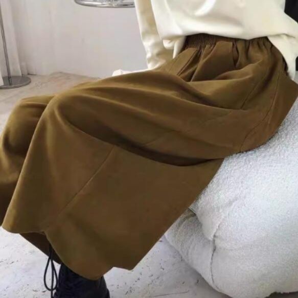 レディースワイドパンツ 2025新作レディーステーパードパンツ薄手九分丈ゆったりワイド7色