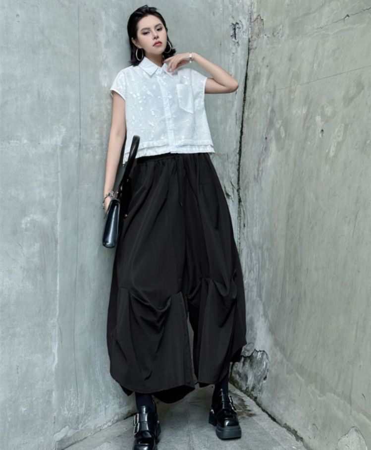 レディースワイドパンツ 2025新作 ハイウエスト美脚見せワイドパンツ ゆったり大人カジュアル