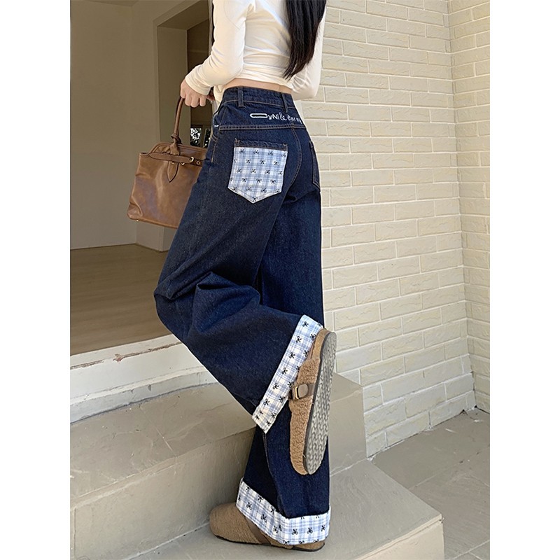レディースワイドパンツ レディース デニム ワイドパンツ ハイウエスト ロング丈