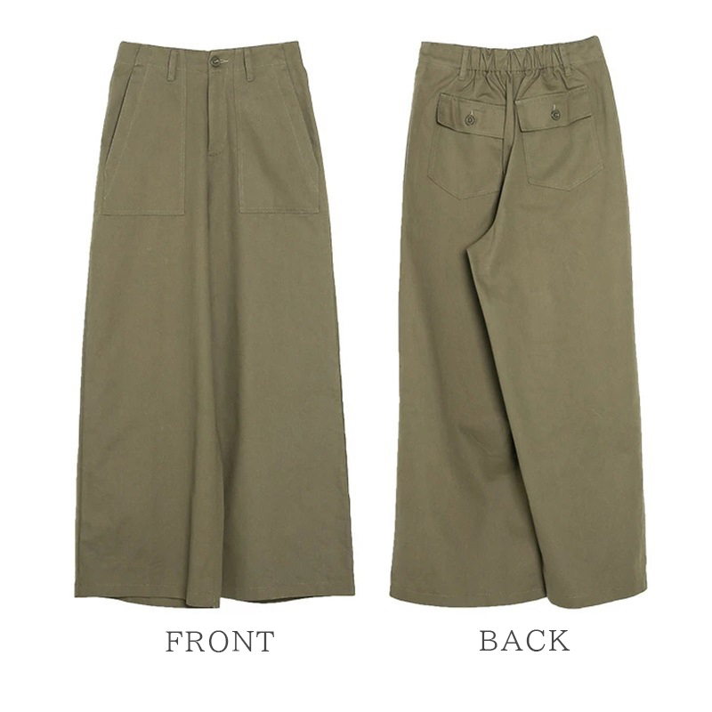 レディースワイドパンツ ガウチョパンツ レディース ハイウエスト ワイドパンツ