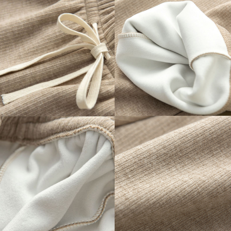 レディースワイドパンツ レディース裏起毛スウェットワイドパンツウエストゴム