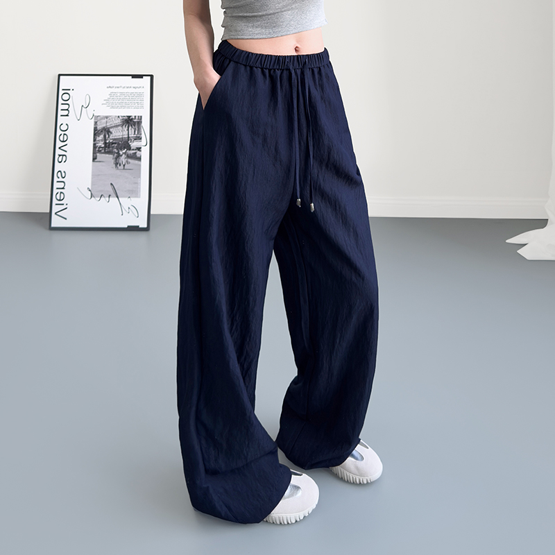 レディースワイドパンツ リラックス楽ちんゆったりパンツ