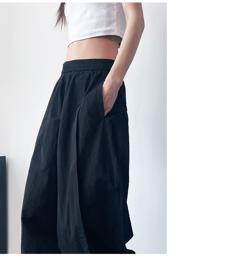 レディースワイドパンツ ゆったりリラックスチノワイドパンツ