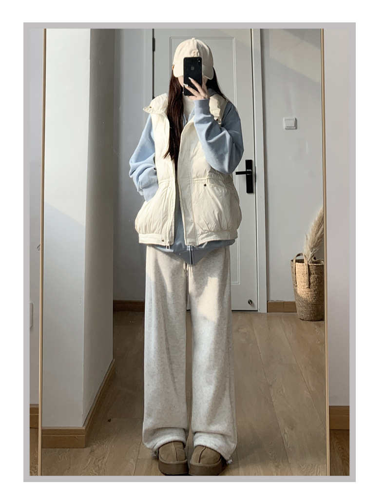リネンワイドパンツ