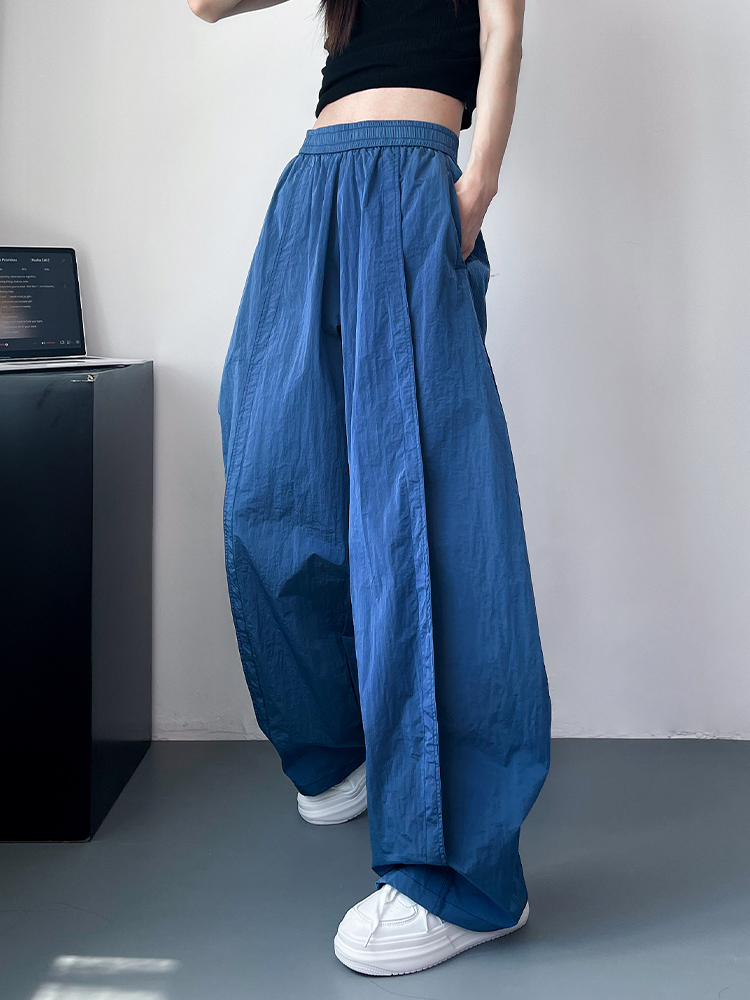 レディースワイドパンツ ゆったりリラックスチノワイドパンツ