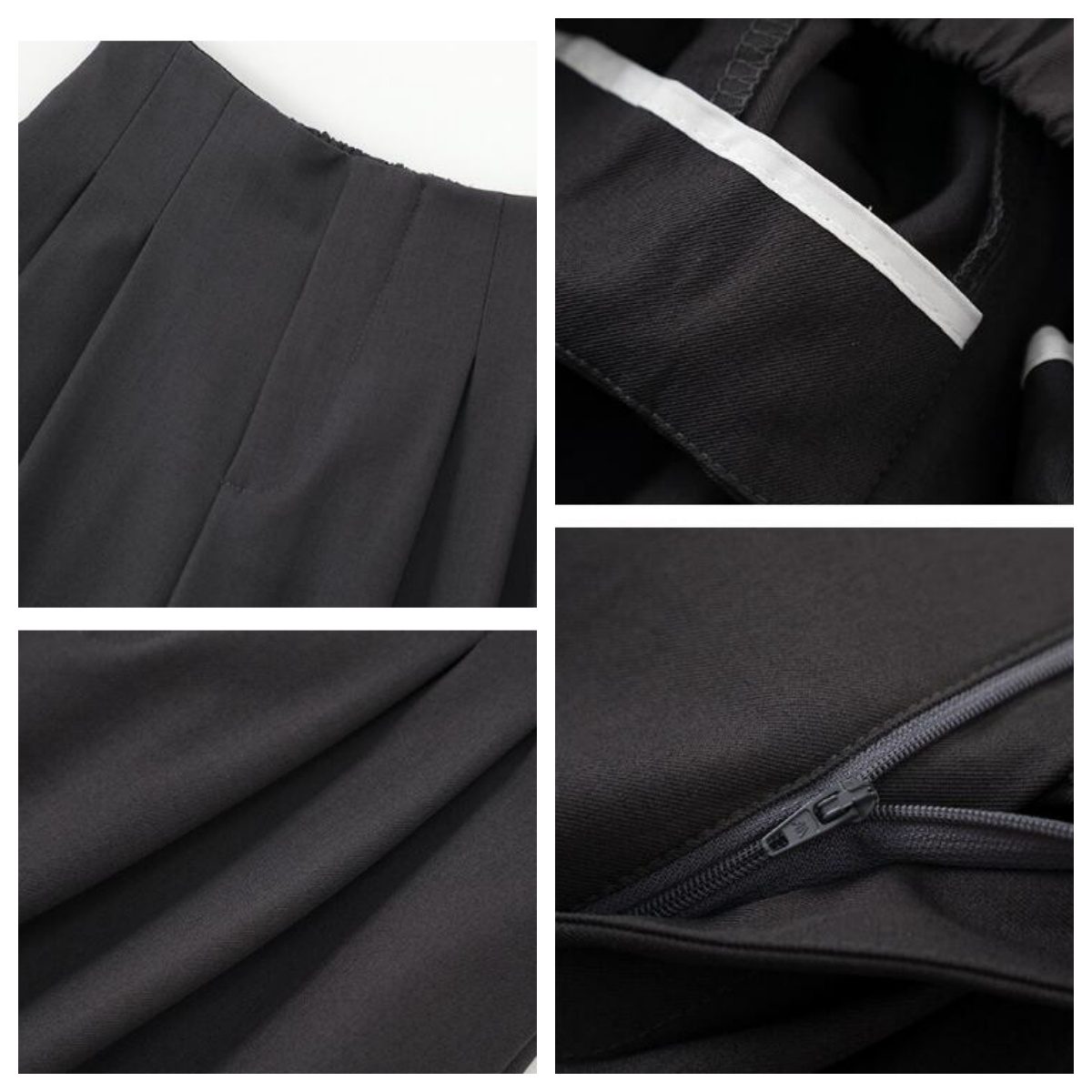 レディースワイドパンツ 2025年秋冬新作 タックパンツ ワイドパンツ 4色展開