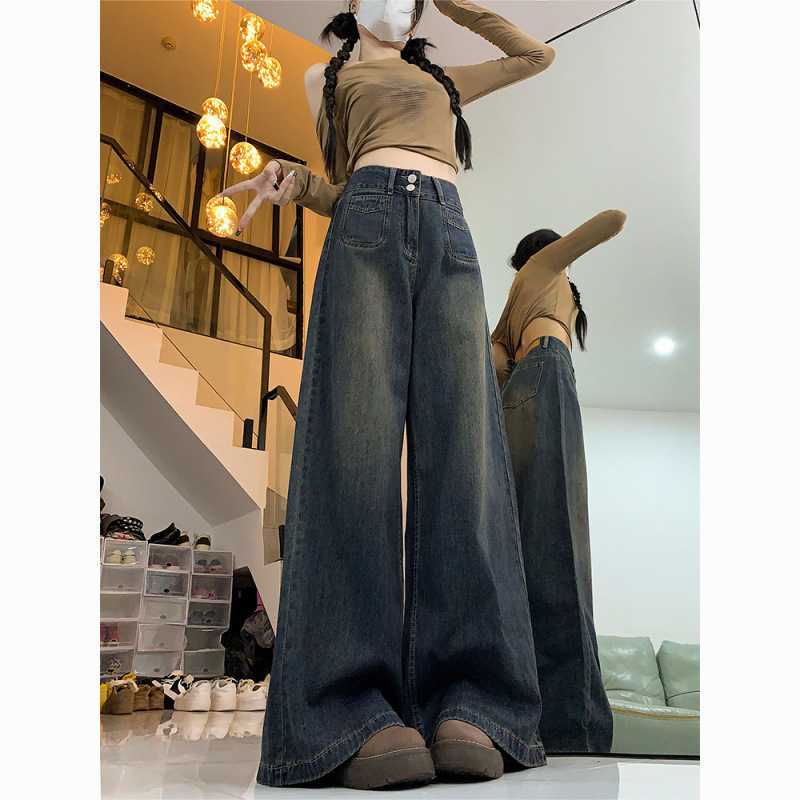 憧れの美シルエットが叶う！ハイウエストワイドデニムパンツ5選