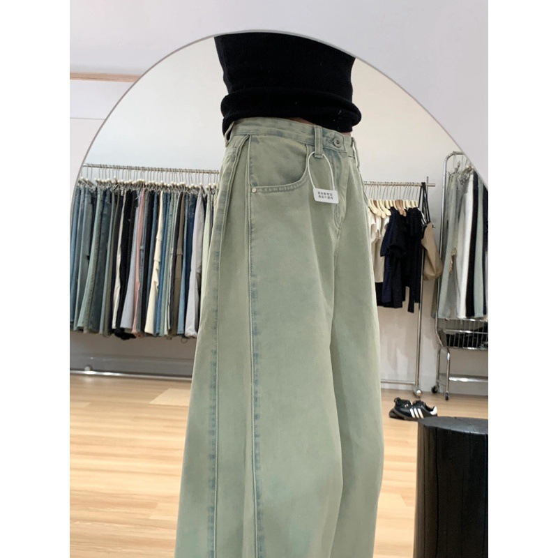 デニムワイドパンツ リラックスデニムパンツ