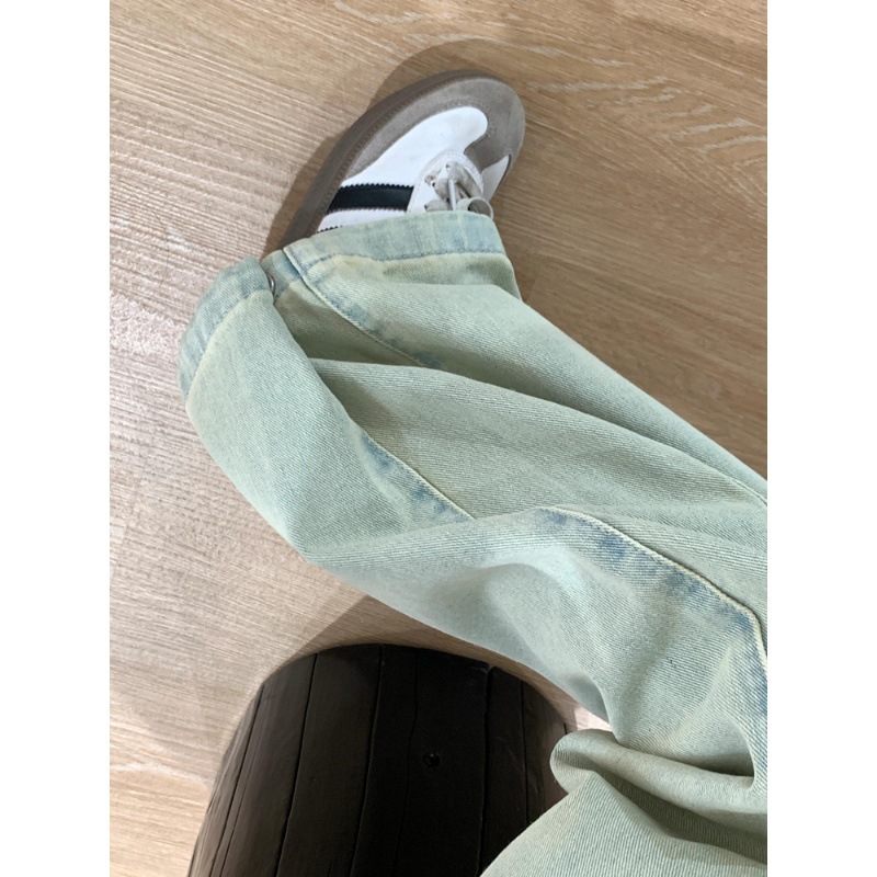デニムワイドパンツ リラックスデニムパンツ