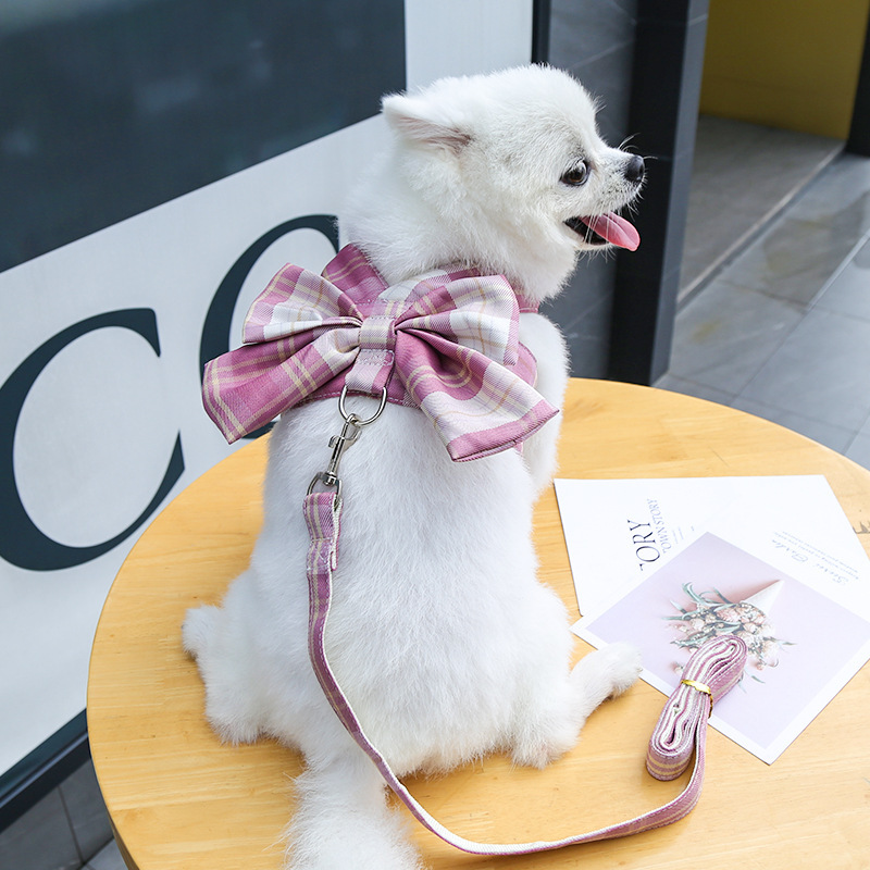 犬 ハーネス ふんわりリボンのお散歩ハーネス