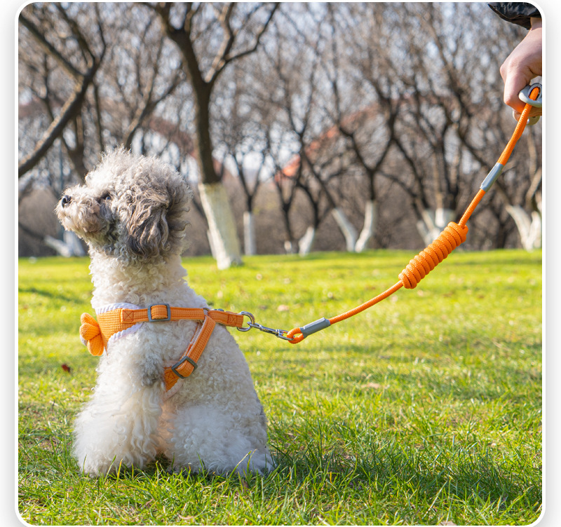 犬 ハーネス もふもふ胸あて散歩具