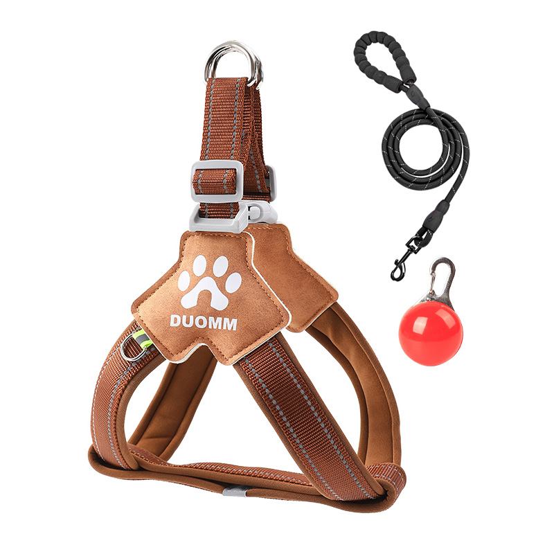 犬 ハーネス やさしい肩あて付き散歩用ハーネス
