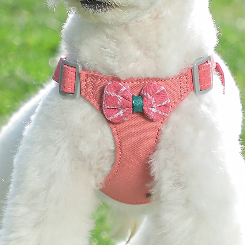 犬 ハーネス 上品リボンハーネス
