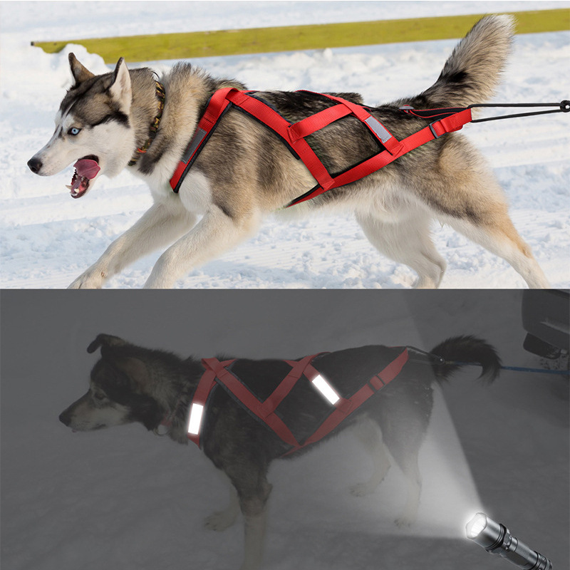 犬 ハーネス そり犬用アウトドアハーネス