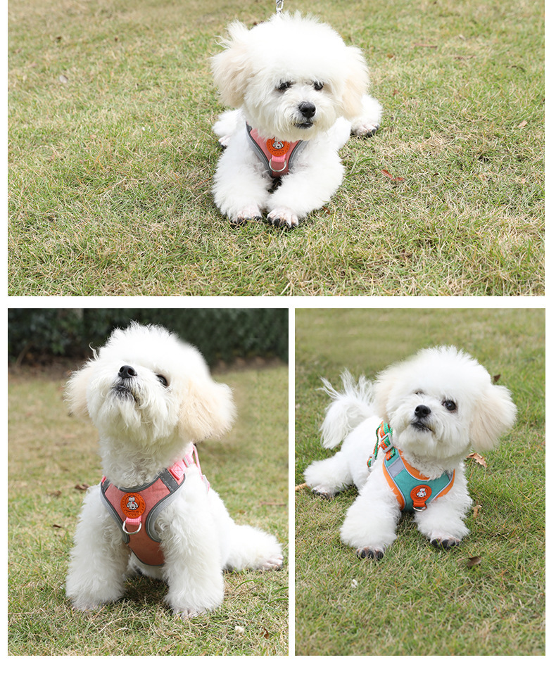 犬 ハーネス やさしさ包む もこもこハーネス