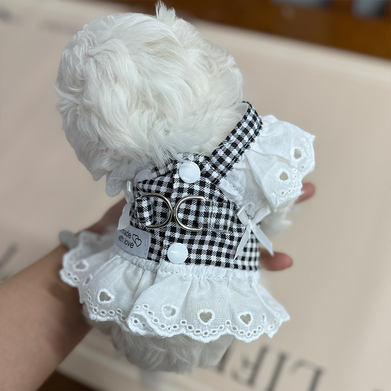 犬 ハーネス お姫様レースドレスハーネス