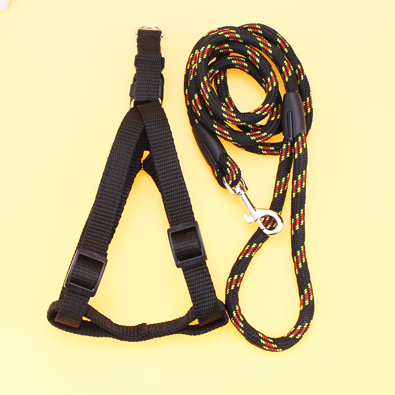 犬 ハーネス ロープ編みペット用ハーネス