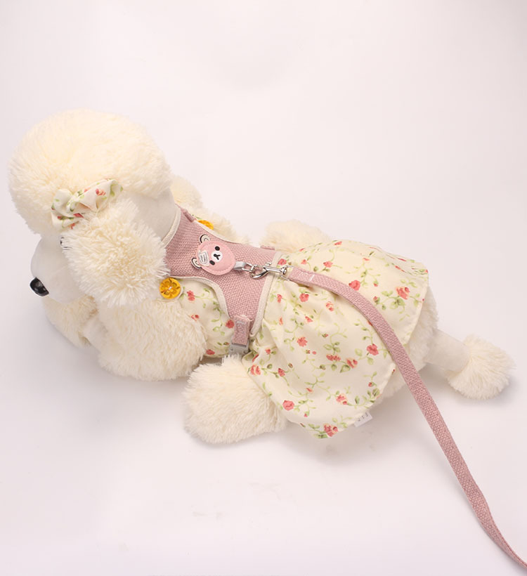 犬 ハーネス やさしい小熊のデザインハーネス