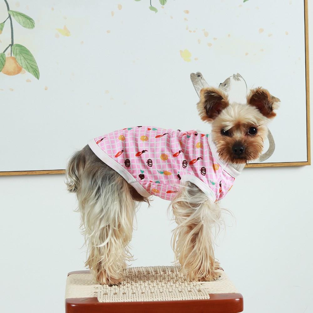 犬 ハーネス 夏模様の涼やかハーネス