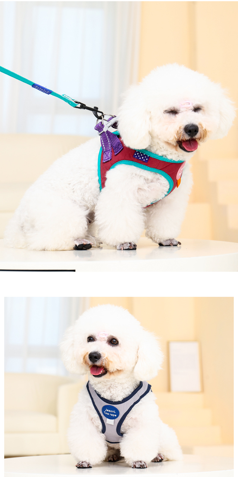 犬 ハーネス やさしさ包むおしゃれ散歩ハーネス