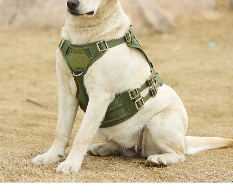 犬 ハーネス ミリタリー調タクティカルハーネス