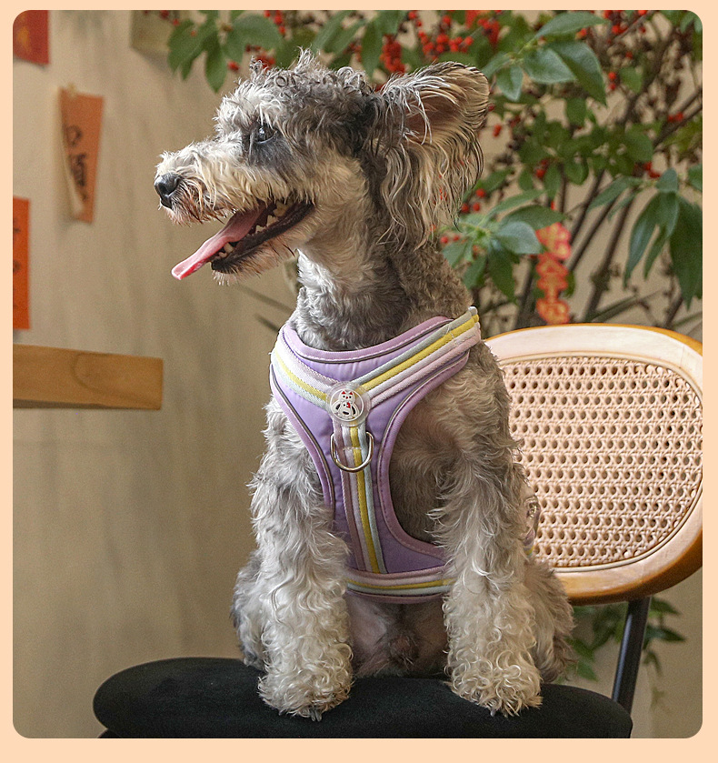 犬 ハーネス なめらか曲線 やさしい肌触り ハーネス