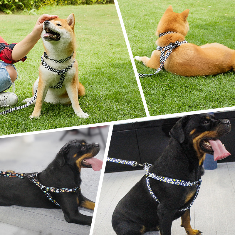 犬 ハーネス モダンスタイル やわらか散歩ハーネス