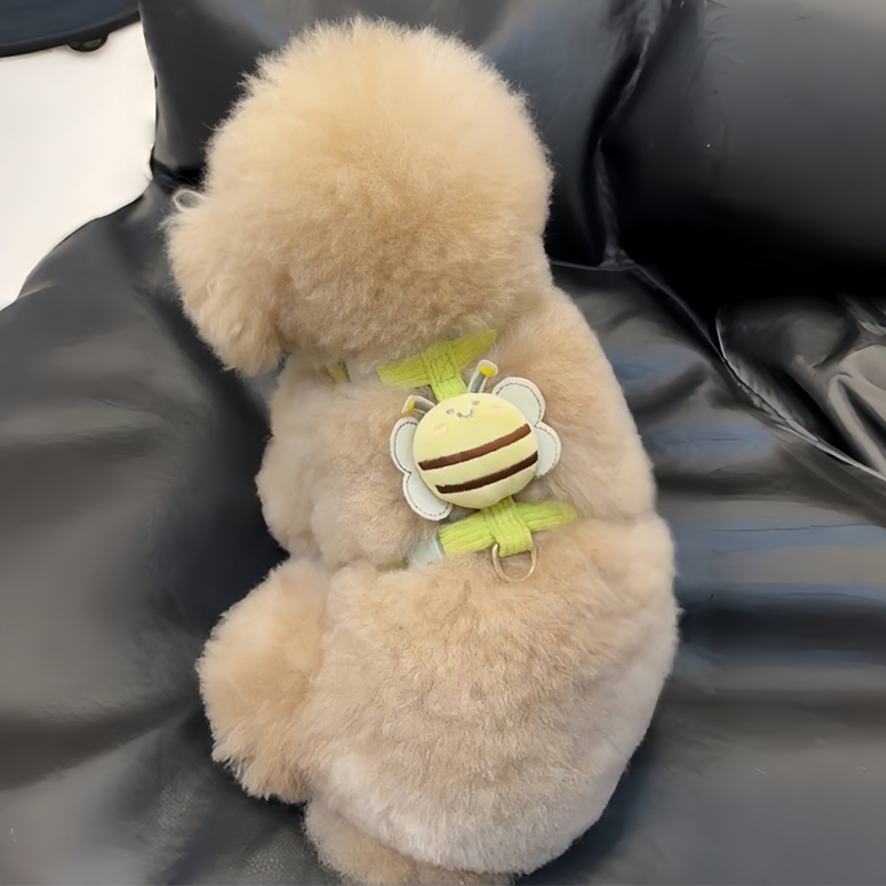 犬 ハーネス みつばち型アクセントハーネス