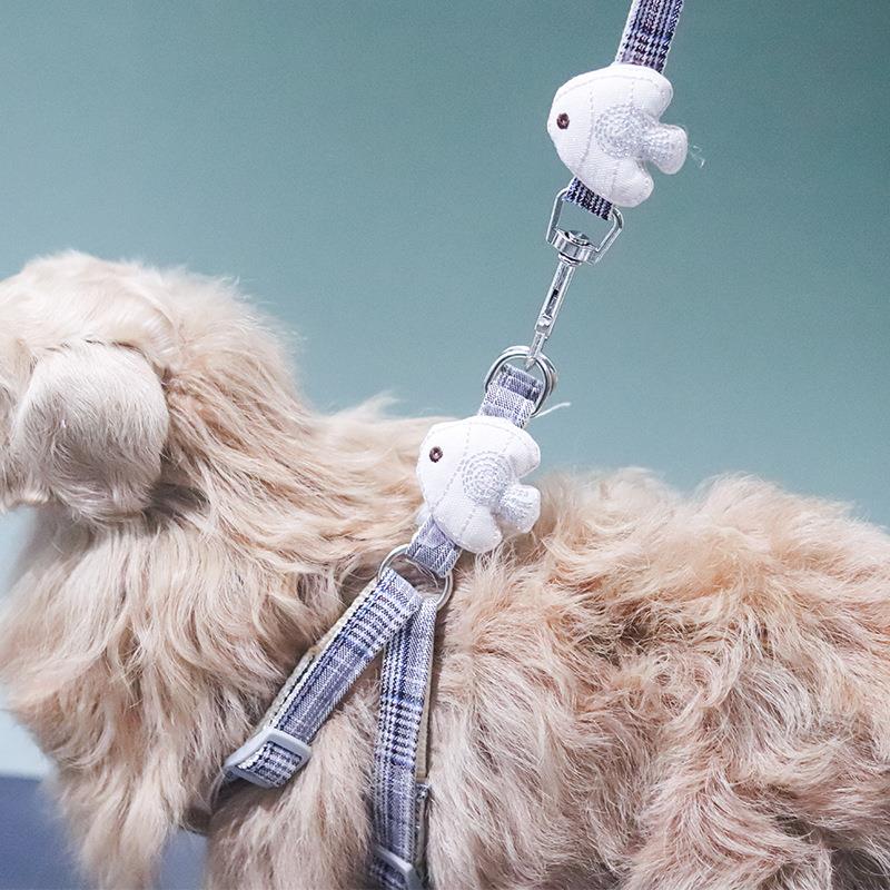犬 ハーネス やわらか小鳥のハーネス縫製リード