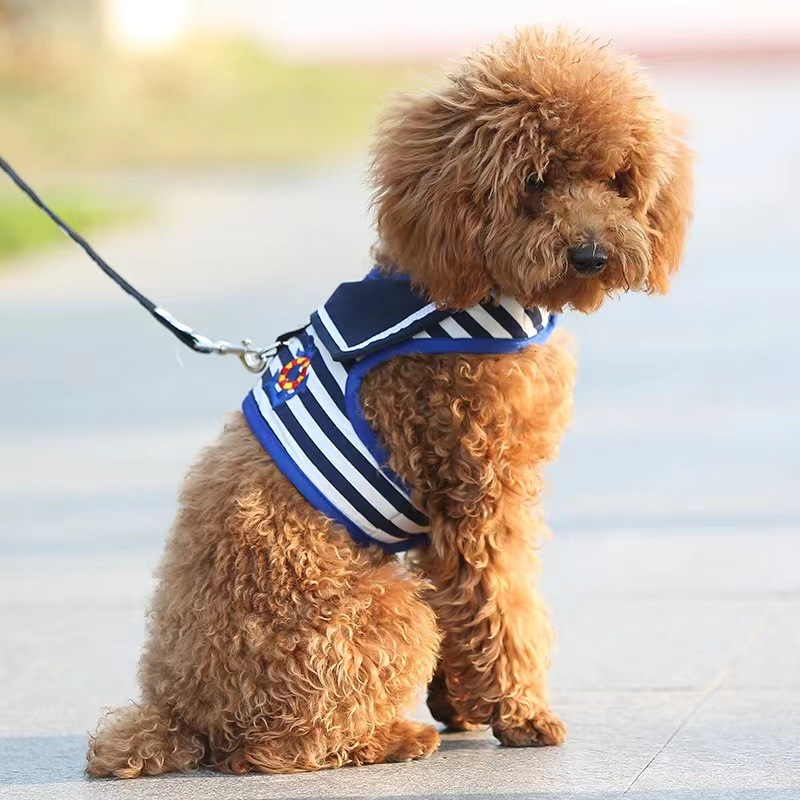 犬 ハーネス マリンスタイル ストライプハーネス
