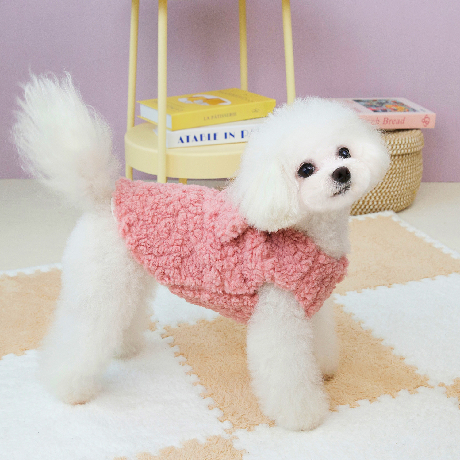 犬 ハーネス もこもこ天使のやさしいハーネス