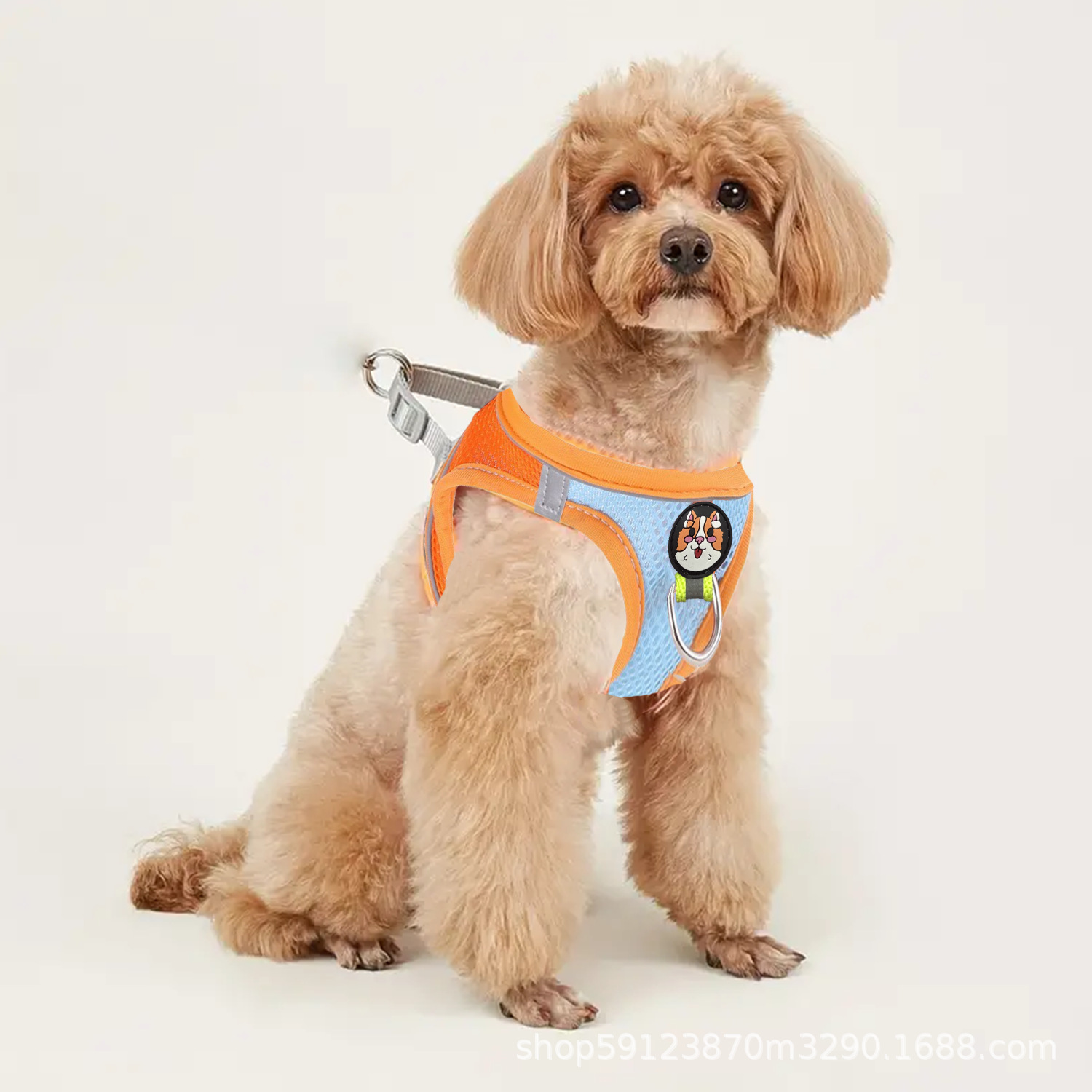 犬 ハーネス メッシュ素材やわらか通気ハーネス