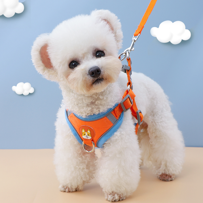 犬 ハーネス やさしい着け心地 ふんわりメッシュハーネス