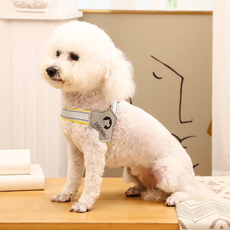 犬 ハーネス 上質な軽やかさ ふわもこハーネス