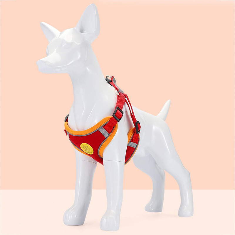 犬 ハーネス 小型犬用 やさしい肩当て快適ハーネス