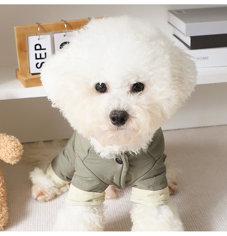 犬 ハーネス ふわもこウィンター中綿ハーネス