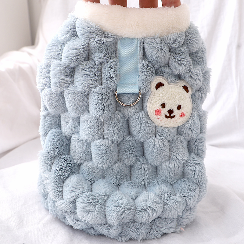 犬 ハーネス もこもこキルトハーネス