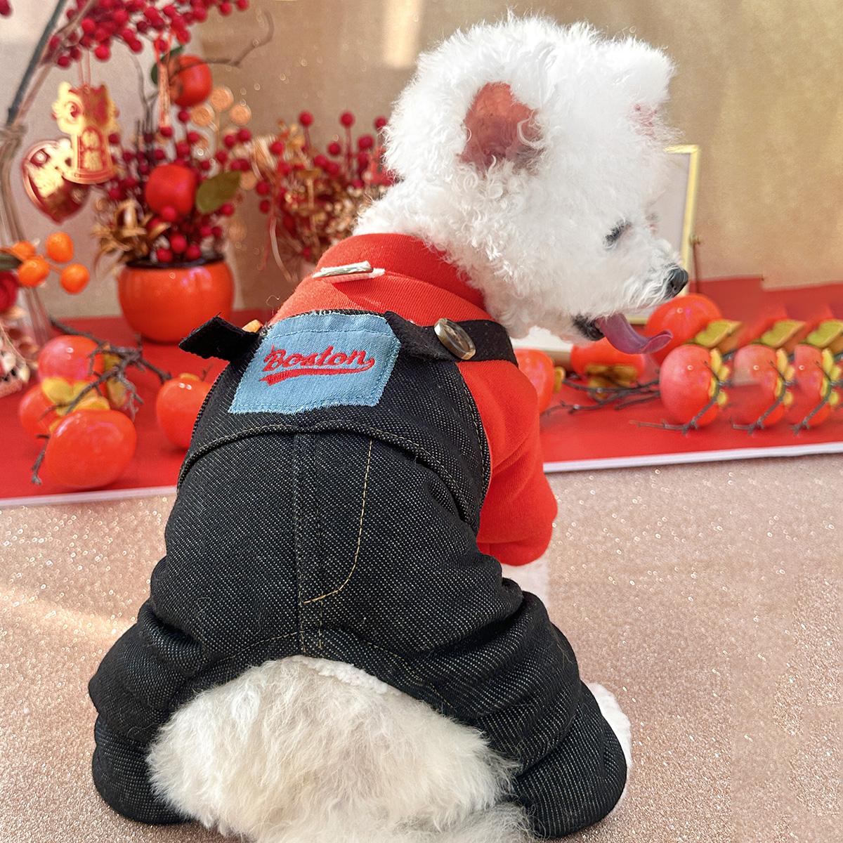 犬 ハーネス やわらか着心地 なりきりつなぎ