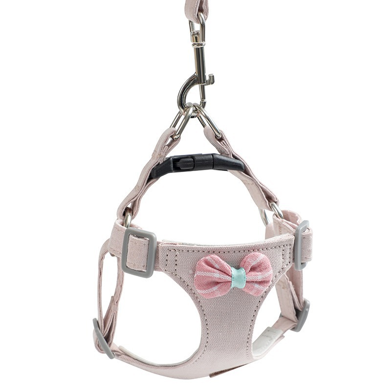 犬 ハーネス 上品リボンハーネス